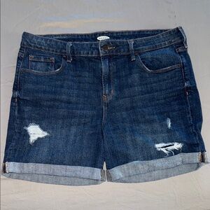 Old Navy Denim Blue Women's Shorts ( size 12)